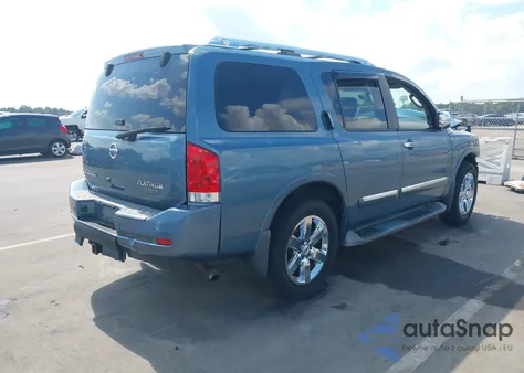 2010 Nissan Armada Platinum from USA, damaged, VIN 5N1BA0NE1AN603565